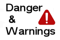 Copper Triangle Danger and Warnings